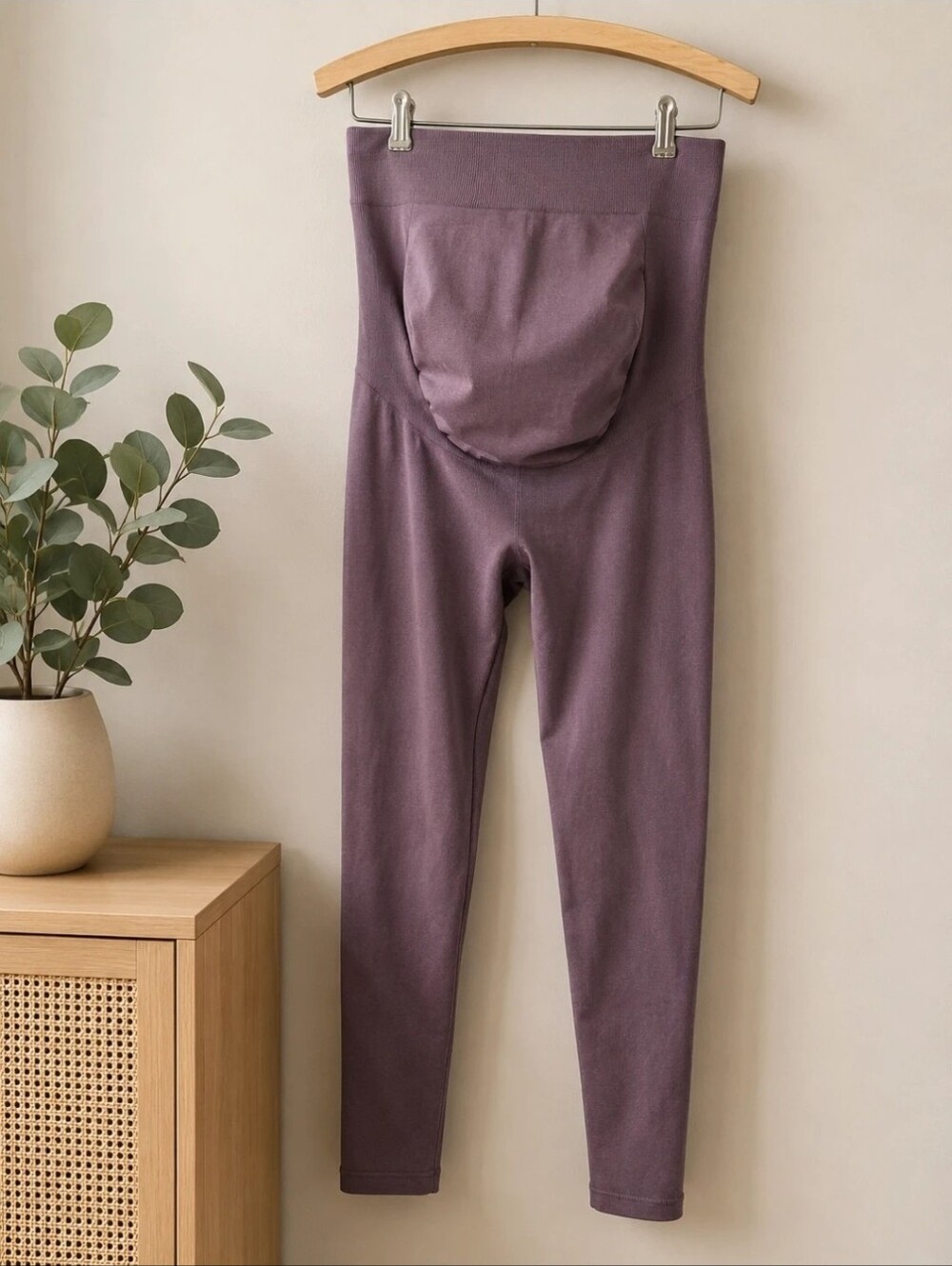 Blanqi Mauve Pregnancy Leggings